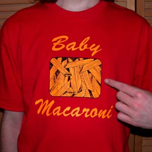 macaroni t shirt